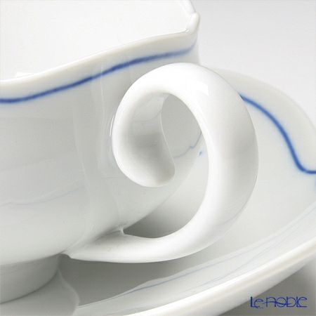 マイセン（Meissen） ホワイトマイセン（VIP） 825009／23633 ティーカップ＆ソーサー 150ml