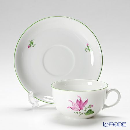 アウガルテン（AUGARTEN） ウィンナーフラワー（5089H） シクラメン ティーカップ＆ソーサー（S） 200ml（001）