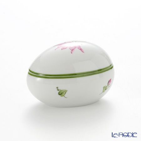 アウガルテン（AUGARTEN） ウィンナーフラワー（5089H） シクラメン エッグシェイプボックス（606）