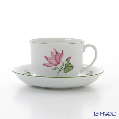 アウガルテン（AUGARTEN） ウィンナーフラワー（5089H） シクラメン コーヒーカップ＆ソーサー 200ml（001）