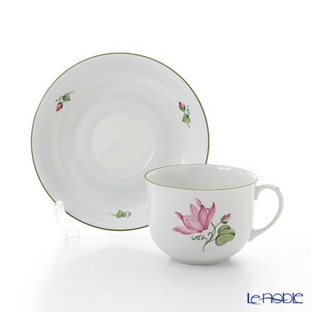 アウガルテン（AUGARTEN） ウィンナーフラワー（5089H） シクラメン コーヒーカップ＆ソーサー 200ml（001）
