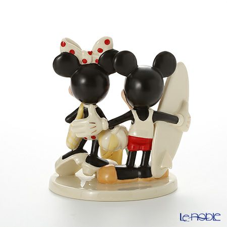 レノックス ディズニーフィギュリン ミッキー＆フレンズ ミッキー＆ミニー ファン イン ザ サン 3LNL830-094