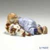 マイセン（Meissen） ヘンチェルの子供シリーズ 900100／73368 眠る子どもと犬