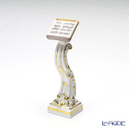 マイセン（Meissen） マイセン人形 猿の楽隊 900300／60022 譜面台 9cm