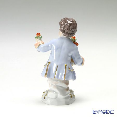 マイセン（Meissen） マイセン人形 90c300／60360 花を持つ少年