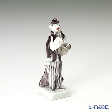 マイセン（Meissen） マイセン人形 901300／60654 クラウン サクソホン 7.5cm