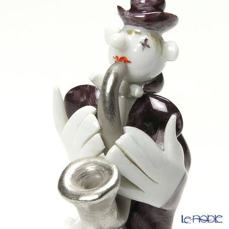 マイセン（Meissen） マイセン人形 901300／60654 クラウン サクソホン 7.5cm