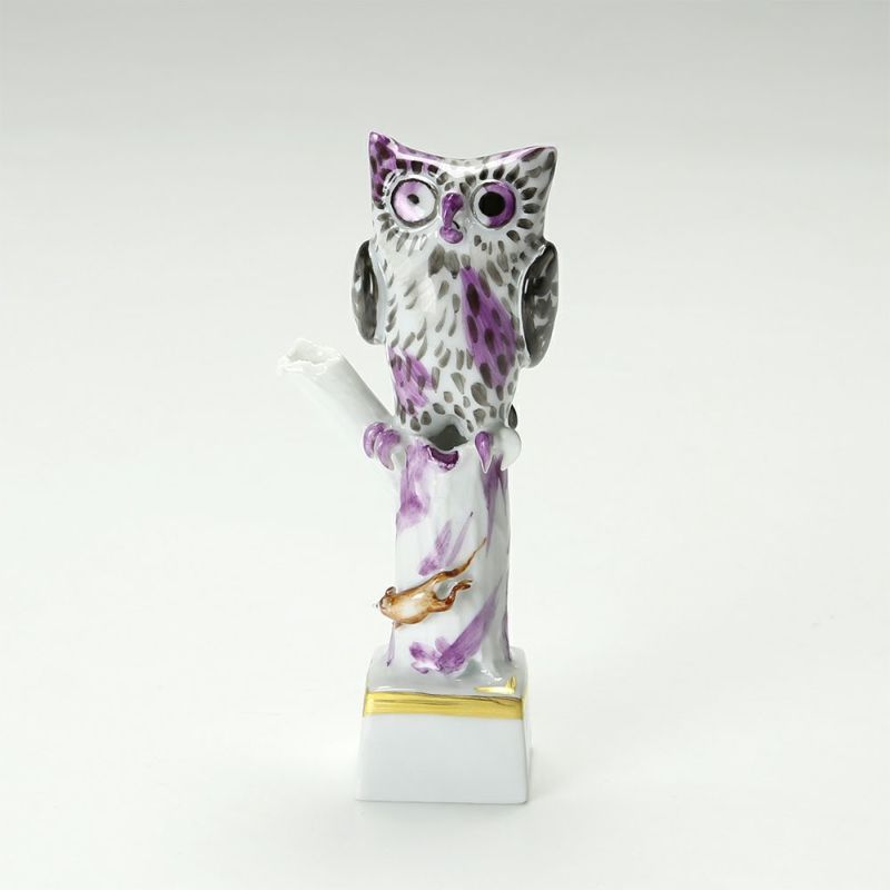 マイセン（Meissen） マイセン人形 900300／81845 ミニフクロウ 10cm