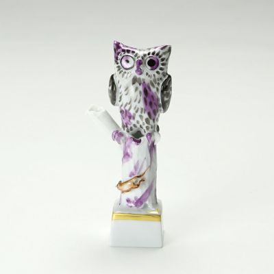 マイセン（Meissen） マイセン人形 900300／81845 ミニフクロウ 10cm