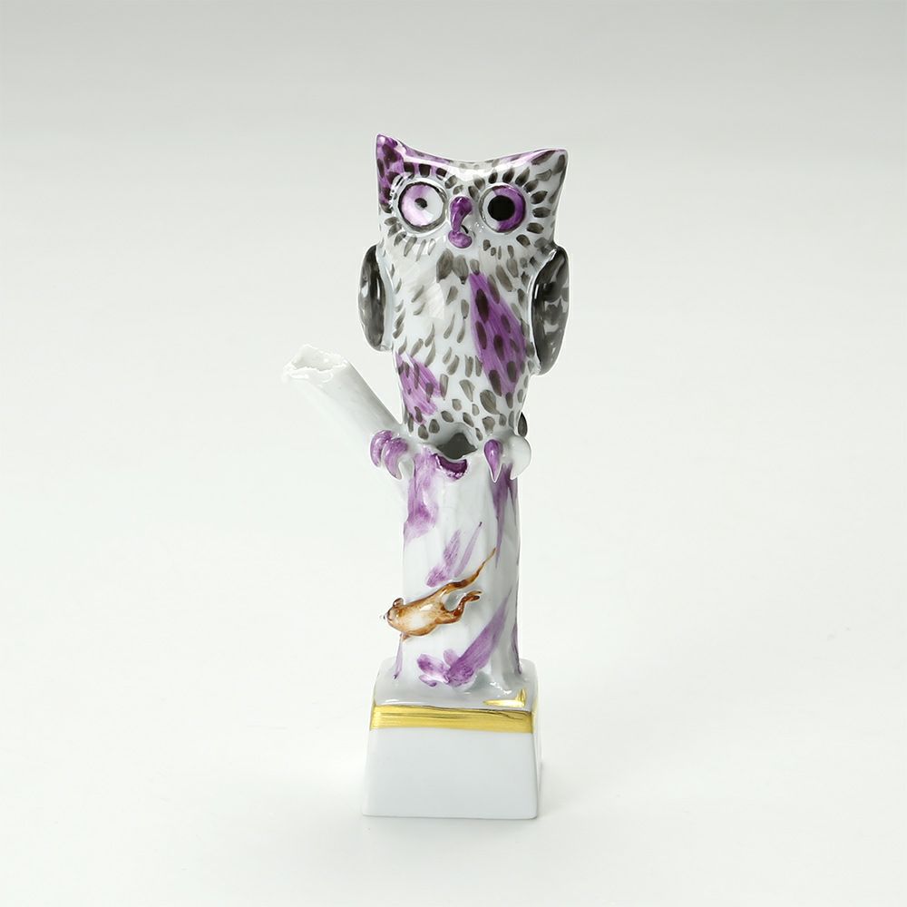 マイセン（Meissen） マイセン人形 900300／81845 ミニフクロウ 10cm