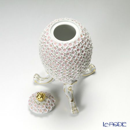 マイセン（Meissen） リミテッドエディション スノーボール 900380／82384 ボックス 脚付 16.5cm 毎年50個限定製作 鑑定書付