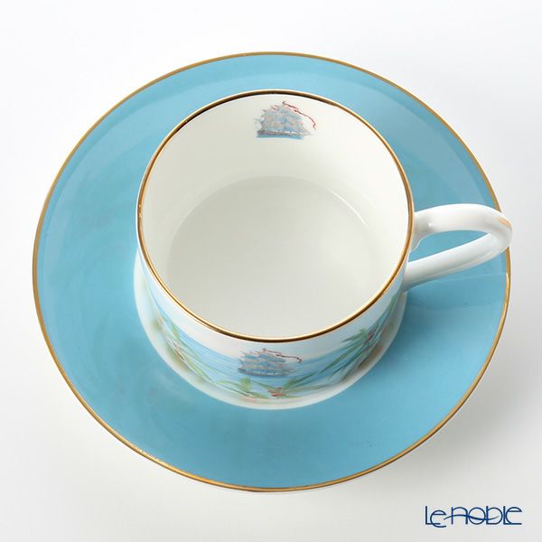 ロイカーカム ブレナム宮殿（インディアンルーム） ティーカップ＆ソーサー（ブルー）