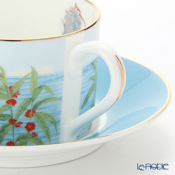 ロイカーカム ブレナム宮殿（インディアンルーム） ティーカップ＆ソーサー（ブルー）