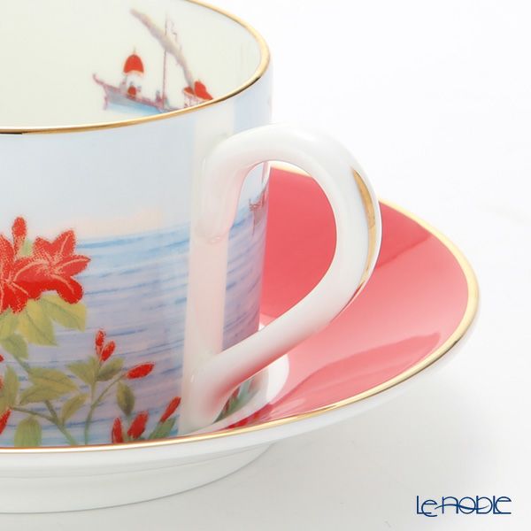 ロイカーカム ブレナム宮殿（インディアンルーム） ティーカップ＆ソーサー（レッド）