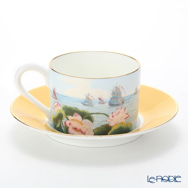 ロイカーカム ブレナム宮殿（インディアンルーム） ティーカップ＆ソーサー（イエロー）