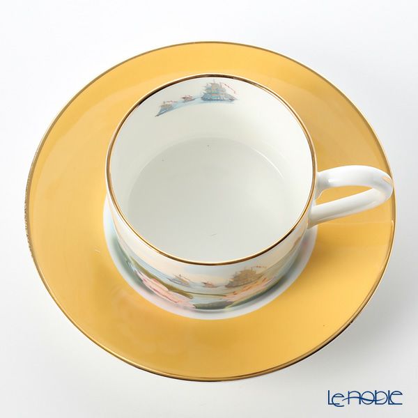 ロイカーカム ブレナム宮殿（インディアンルーム） ティーカップ＆ソーサー（イエロー）