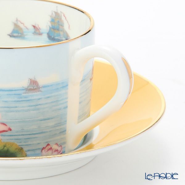 ロイカーカム ブレナム宮殿（インディアンルーム） ティーカップ＆ソーサー（イエロー）