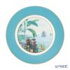 ロイカーカム ブレナム宮殿（インディアンルーム） 22cm ティープレート（ブルー）