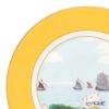 ロイカーカム ブレナム宮殿（インディアンルーム） 22cm ティープレート（イエロー）