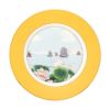 ロイカーカム ブレナム宮殿（インディアンルーム） 22cm ティープレート（イエロー）