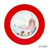 ロイカーカム ブレナム宮殿（インディアンルーム） 22cm ティープレート（レッド）