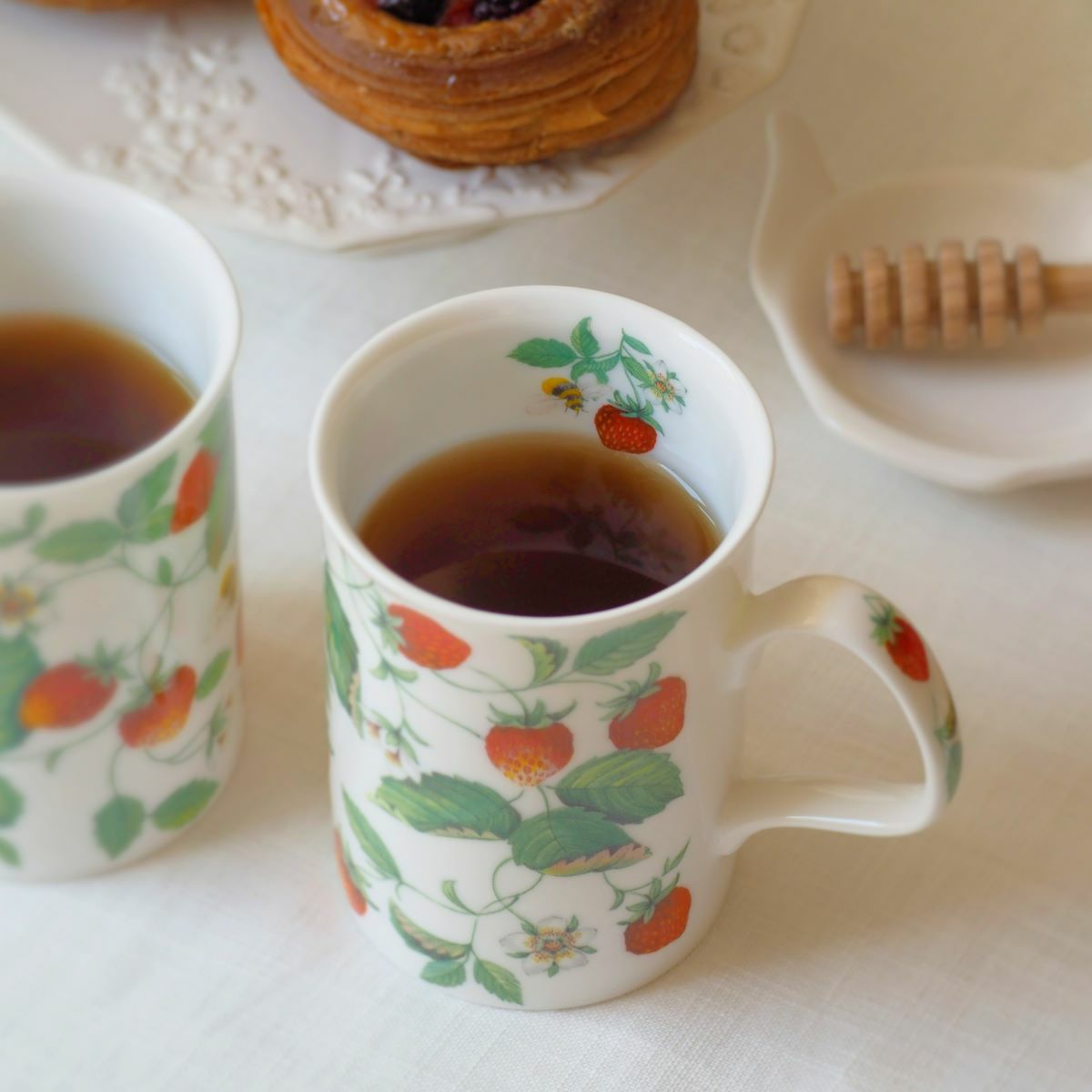 ロイカーカム アルパインストロベリー こし器付ビーカー 320ml