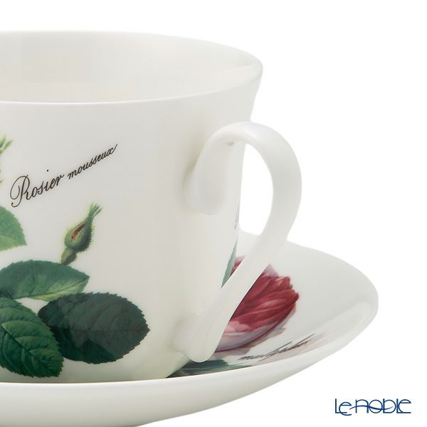 ロイカーカム ルドゥトロサ／ルドゥーテ・ローズ モーニングカップ＆ソーサー 480ml