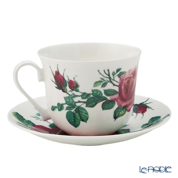 ロイカーカム イングリッシュローズ モーニングカップ＆ソーサー 480ml