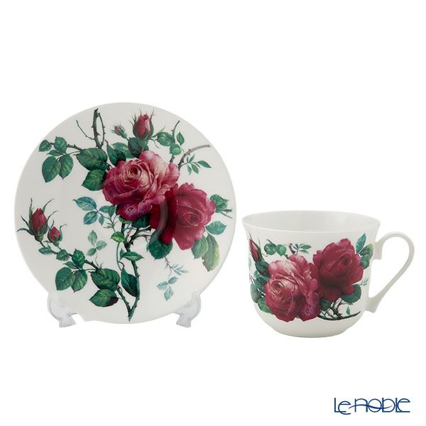 ロイカーカム イングリッシュローズ モーニングカップ＆ソーサー 480ml