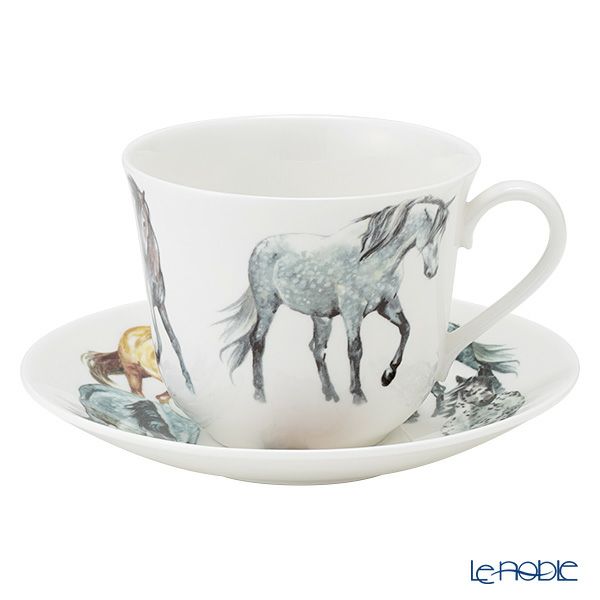 ロイカーカム マイホース モーニングカップ＆ソーサー 480ml