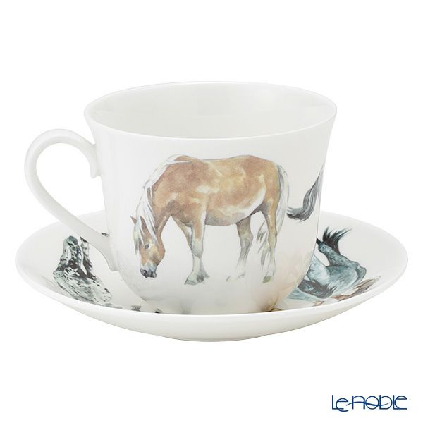 ロイカーカム マイホース モーニングカップ＆ソーサー 480ml