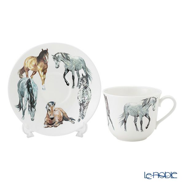 ロイカーカム マイホース モーニングカップ＆ソーサー 480ml