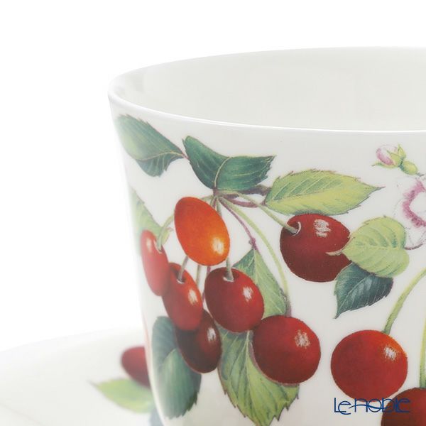 ロイカーカム チェリー モーニングカップ＆ソーサー 480ml