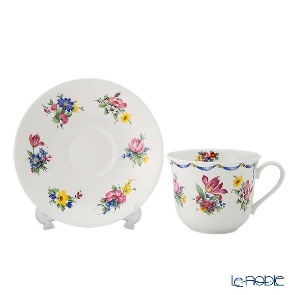 ロイカーカム ドレスデン モーニングカップ＆ソーサー 480ml