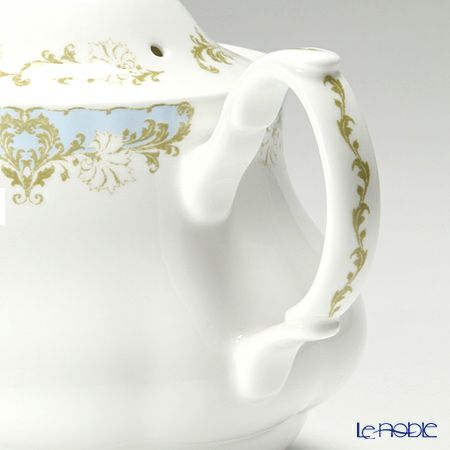 ロイカーカム ビンテージローズ ブルー ティーポット L（ラウンド） 1000ml