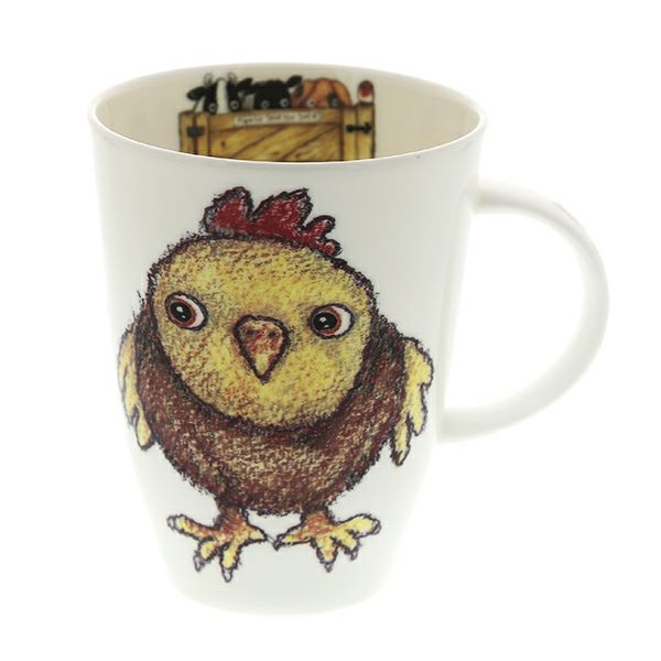 ロイカーカム シャット・ザ・ゲード（ニワトリ） ビーカー・ルイーズ 400ml マグカップ