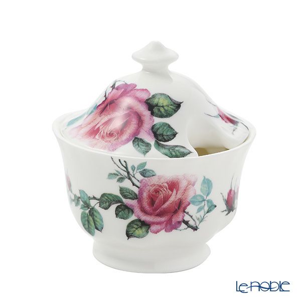 ロイカーカム イングリッシュローズ カバードシュガーボウル 200ml