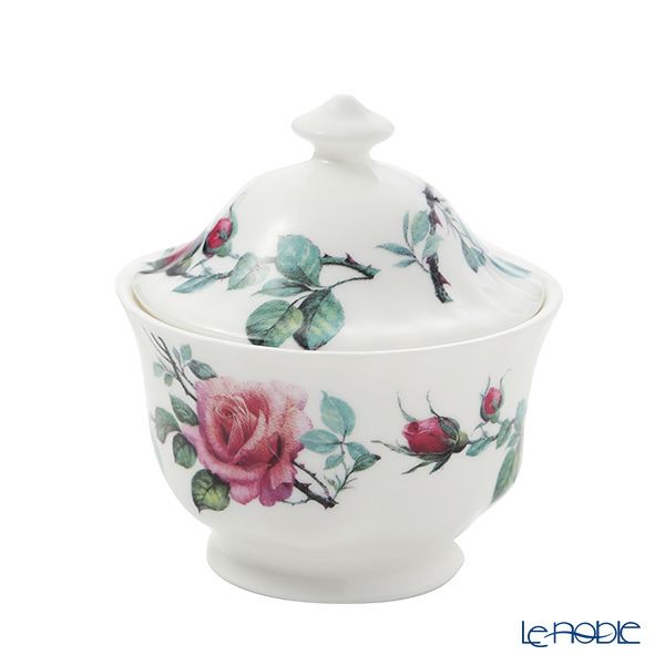 ロイカーカム イングリッシュローズ カバードシュガーボウル 200ml