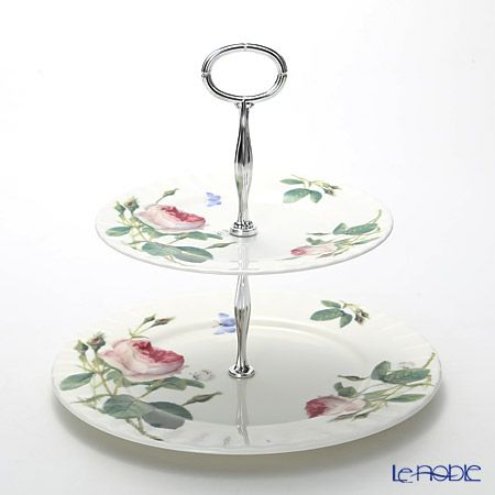 ロイカーカム パレスガーデン 2段ケーキスタンド