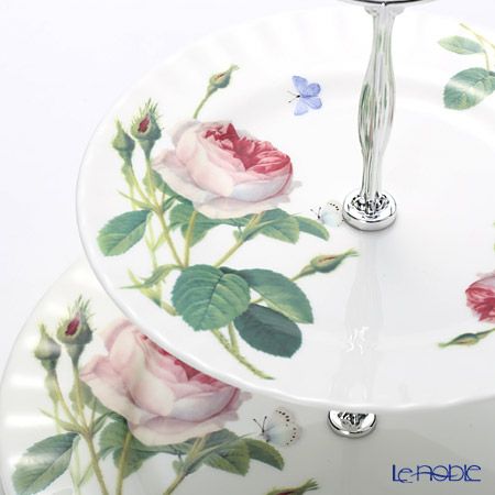 ロイカーカム パレスガーデン 2段ケーキスタンド