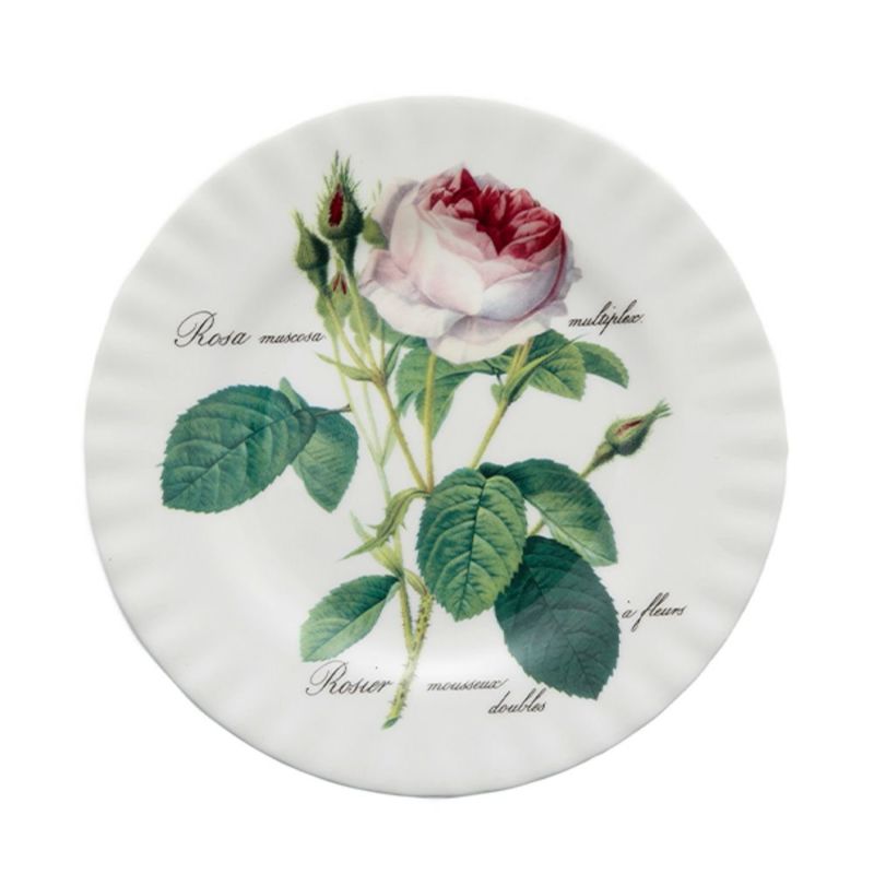 ロイカーカム ルドゥトロサ／ルドゥーテ・ローズ ティープレート 20cm