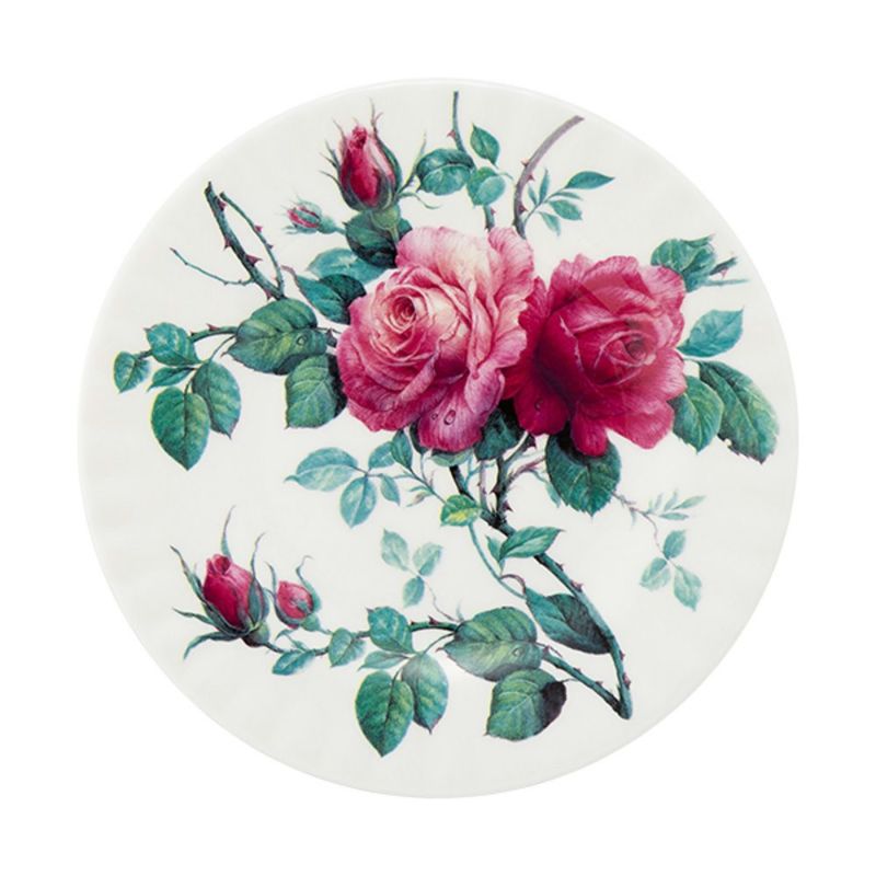 ロイカーカム イングリッシュローズ 20cm ティープレート
