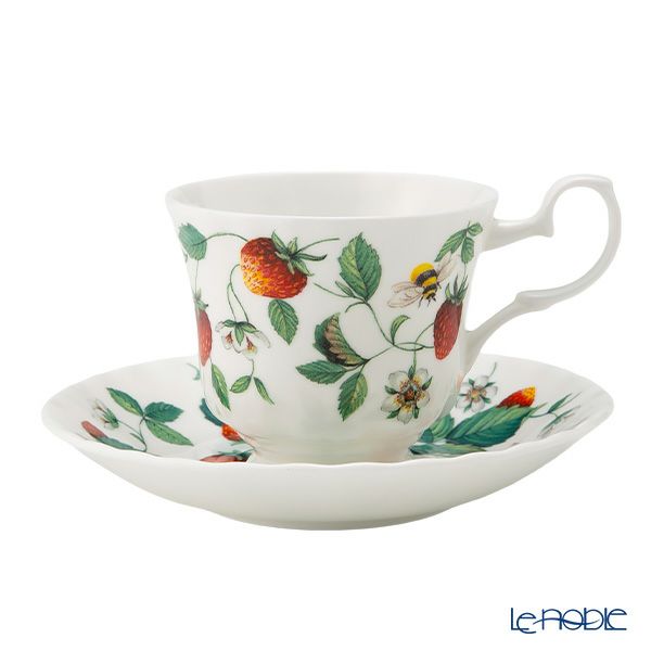 ロイカーカム アルパインストロベリー ティーカップ＆ソーサー（スタンダード） 230ml