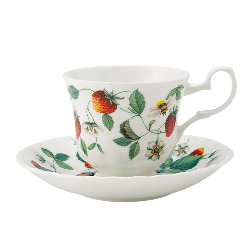 ロイカーカム アルパインストロベリー ティーカップ＆ソーサー（スタンダード） 230ml