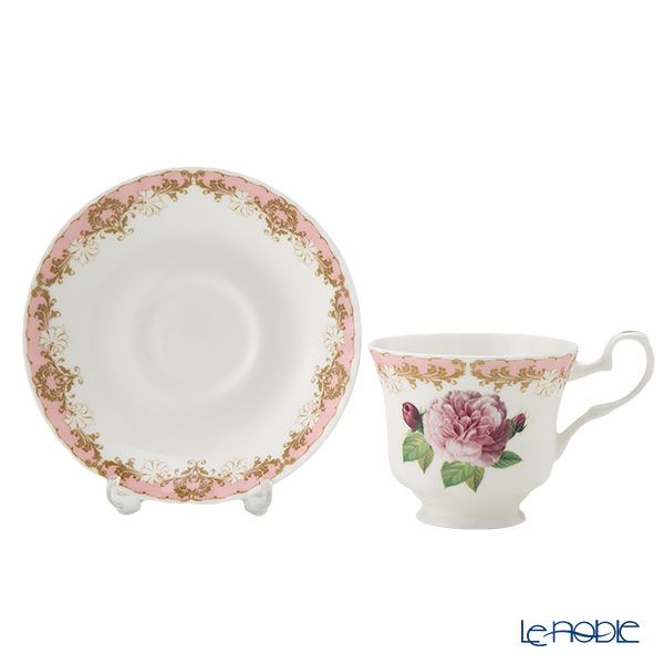 ロイカーカム ビンテージローズ ピンク ティーカップ＆ソーサー（スタンダード） 230ml