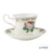 ロイカーカム ビンテージローズ ブルー ティーカップ＆ソーサー（スタンダード） 230ml
