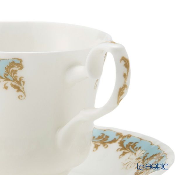 ロイカーカム ビンテージローズ ブルー ティーカップ＆ソーサー（スタンダード） 230ml