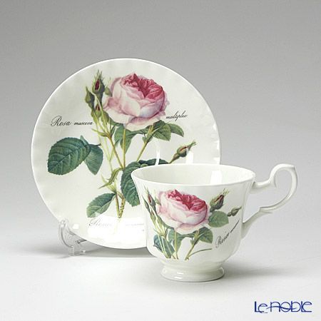 ロイカーカム ルドゥトロサ／ルドゥーテ・ローズ ティーカップ＆ソーサー（スタンダード） 230ml