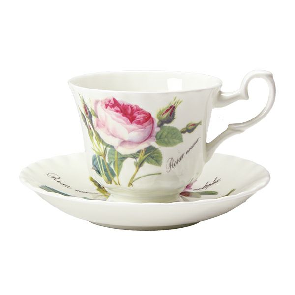 ロイカーカム ルドゥトロサ／ルドゥーテ・ローズ ティーカップ＆ソーサー（スタンダード） 230ml