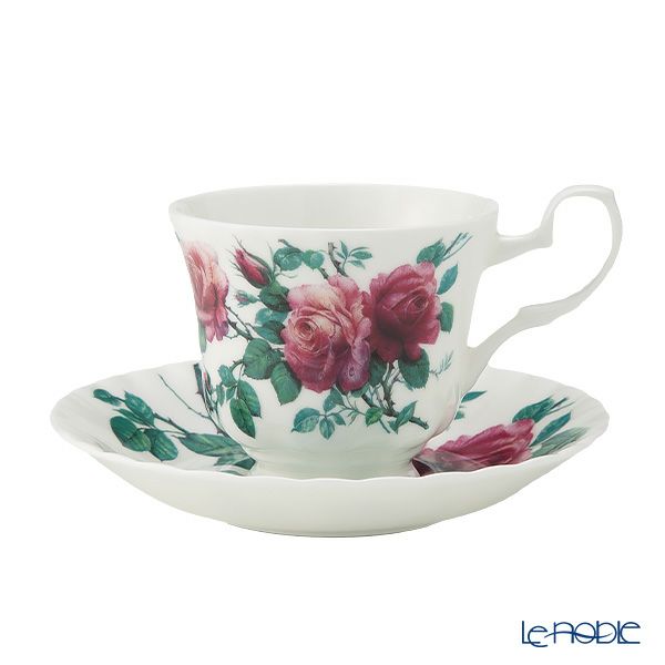 ロイカーカム イングリッシュローズ ティーカップ＆ソーサー（スタンダード） 230ml